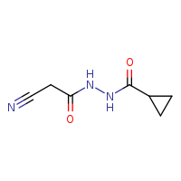 N'-(2-cyanoacetyl)cyclopropanecarbohydrazide
