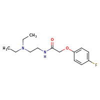N-[2-(diethylamino)ethyl]-2-(4-fluorophenoxy)acetamide