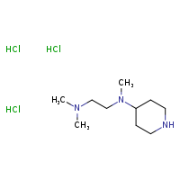 N-[2-(dimethylamino)ethyl]-N-methylpiperidin-4-amine trihydrochloride