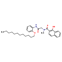 N-[2-(dodecyloxy)phenyl]-2-[1-(1-hydroxynaphthalen-2-yl)-N-methylformamido]acetamide