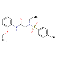 N-(2-ethoxyphenyl)-2-(N-ethyl-4-methylbenzenesulfonamido)acetamide