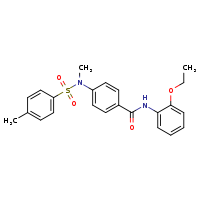 N-(2-ethoxyphenyl)-4-(N-methyl-4-methylbenzenesulfonamido)benzamide