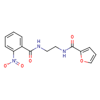 N-[2-(furan-2-ylformamido)ethyl]-2-nitrobenzamide