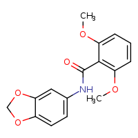 N-(2H-1,3-benzodioxol-5-yl)-2,6-dimethoxybenzamide