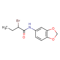 N-(2H-1,3-benzodioxol-5-yl)-2-bromobutanamide