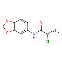 N-(2H-1,3-benzodioxol-5-yl)-2-chloropropanamide