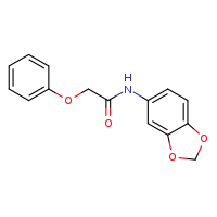 N-(2H-1,3-benzodioxol-5-yl)-2-phenoxyacetamide