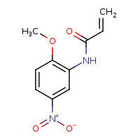 N-(2-methoxy-5-nitrophenyl)prop-2-enamide