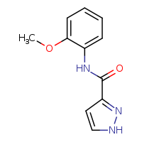 N-(2-methoxyphenyl)-1H-pyrazole-3-carboxamide