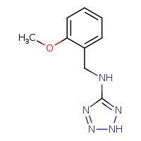 N-[(2-methoxyphenyl)methyl]-2H-1,2,3,4-tetrazol-5-amine