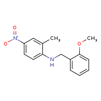 N-[(2-methoxyphenyl)methyl]-2-methyl-4-nitroaniline