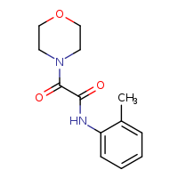 N-(2-methylphenyl)-2-(morpholin-4-yl)-2-oxoacetamide