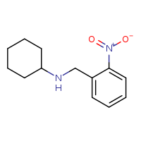 N-[(2-nitrophenyl)methyl]cyclohexanamine