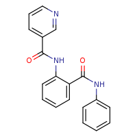 N-[2-(phenylcarbamoyl)phenyl]pyridine-3-carboxamide