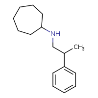 N-(2-phenylpropyl)cycloheptanamine