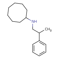 N-(2-phenylpropyl)cyclooctanamine