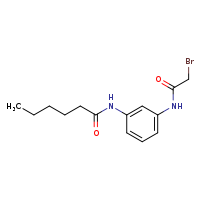 N-[3-(2-bromoacetamido)phenyl]hexanamide
