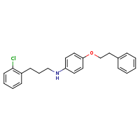 N-[3-(2-chlorophenyl)propyl]-4-(2-phenylethoxy)aniline