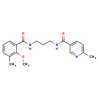N-{3-[(2-methoxy-3-methylphenyl)formamido]propyl}-6-methylpyridine-3-carboxamide