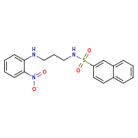 N-{3-[(2-nitrophenyl)amino]propyl}naphthalene-2-sulfonamide