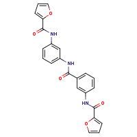 N-(3-{[3-(furan-2-amido)phenyl]carbamoyl}phenyl)furan-2-carboxamide