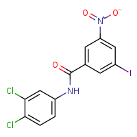 N-(3,4-dichlorophenyl)-3-iodo-5-nitrobenzamide