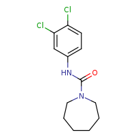 N-(3,4-dichlorophenyl)azepane-1-carboxamide