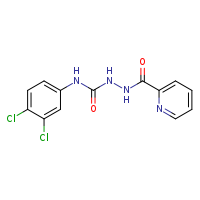 N-{[(3,4-dichlorophenyl)carbamoyl]amino}pyridine-2-carboxamide