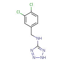 N-[(3,4-dichlorophenyl)methyl]-2H-1,2,3,4-tetrazol-5-amine