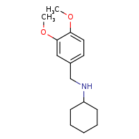 N-[(3,4-dimethoxyphenyl)methyl]cyclohexanamine