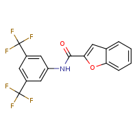 N-[3,5-bis(trifluoromethyl)phenyl]-1-benzofuran-2-carboxamide
