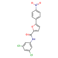 N-(3,5-dichlorophenyl)-5-(4-nitrophenyl)furan-2-carboxamide