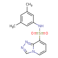 N-(3,5-dimethylphenyl)-[1,2,4]triazolo[4,3-a]pyridine-8-sulfonamide