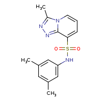 N-(3,5-dimethylphenyl)-3-methyl-[1,2,4]triazolo[4,3-a]pyridine-8-sulfonamide