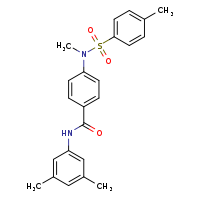 N-(3,5-dimethylphenyl)-4-(N-methyl-4-methylbenzenesulfonamido)benzamide