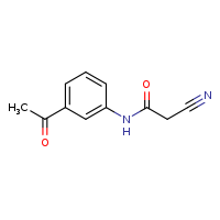 N-(3-acetylphenyl)-2-cyanoacetamide