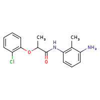 N-(3-amino-2-methylphenyl)-2-(2-chlorophenoxy)propanamide