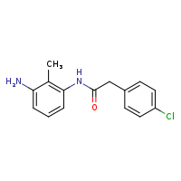 N-(3-amino-2-methylphenyl)-2-(4-chlorophenyl)acetamide