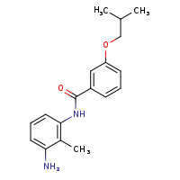 N-(3-amino-2-methylphenyl)-3-(2-methylpropoxy)benzamide