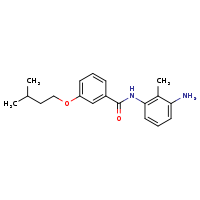 N-(3-amino-2-methylphenyl)-3-(3-methylbutoxy)benzamide