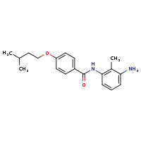 N-(3-amino-2-methylphenyl)-4-(3-methylbutoxy)benzamide