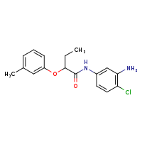 N-(3-amino-4-chlorophenyl)-2-(3-methylphenoxy)butanamide