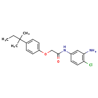 N-(3-amino-4-chlorophenyl)-2-[4-(2-methylbutan-2-yl)phenoxy]acetamide