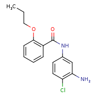 N-(3-amino-4-chlorophenyl)-2-propoxybenzamide