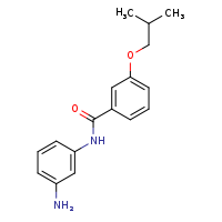 N-(3-aminophenyl)-3-(2-methylpropoxy)benzamide