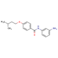 N-(3-aminophenyl)-4-(3-methylbutoxy)benzamide