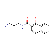 N-(3-aminopropyl)-1-hydroxynaphthalene-2-carboxamide