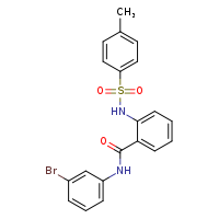 N-(3-bromophenyl)-2-(4-methylbenzenesulfonamido)benzamide