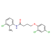 N-(3-chloro-2-methylphenyl)-4-(2,4-dichlorophenoxy)butanamide