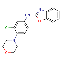 N-[3-chloro-4-(morpholin-4-yl)phenyl]-1,3-benzoxazol-2-amine